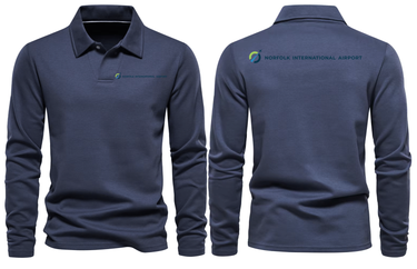 NORFOLK AIRPORT LONG SLEEVE POLO